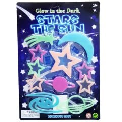 Samatlı Oyuncak Fosforlu Ay Yıldız Seti Glow İn The Dark SG-21008ABCD-1