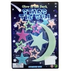 Samatlı Oyuncak Fosforlu Ay Yıldız Seti Glow İn The Dark SG-21008ABCD-1