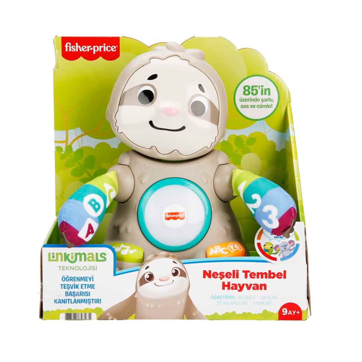 Fisher Price Linkimals Neşeli Tembel Hayvan Türkçe-  GHY93