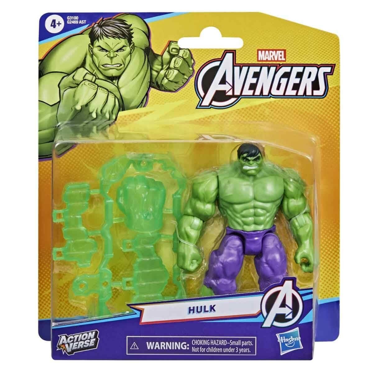 Marvel Avengers Action Verse Aksiyon Figürü- HULK-  G2469