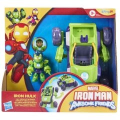 Iron Man and His Awesome Friends Oyun Seti 2in1 G1258 - Iron Hulk