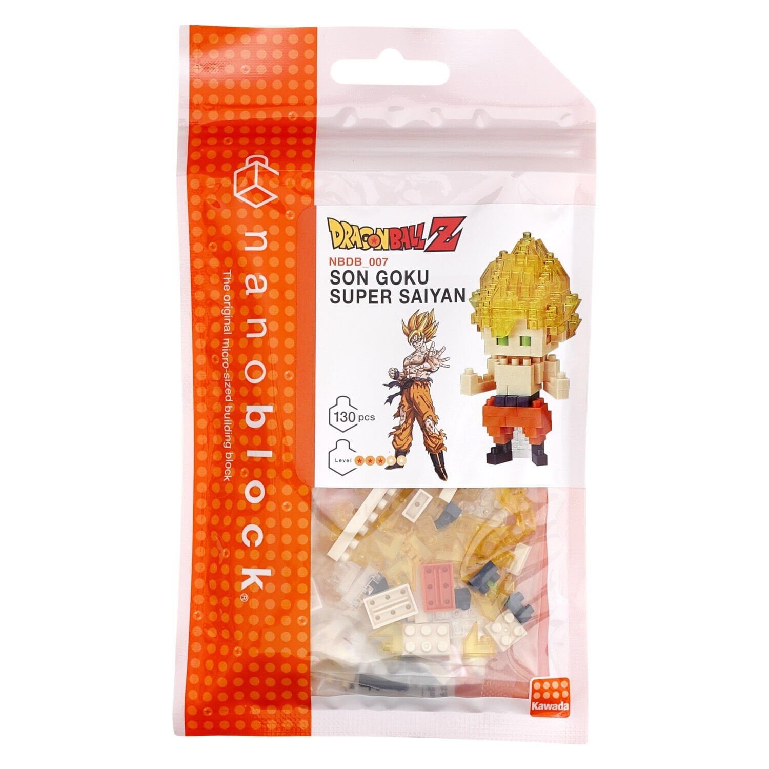 Dragon Ball Z Son Goku Super Saiyan Nanoblock (007)
