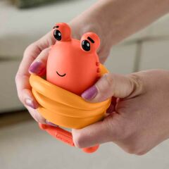 Fisher Price Deniz Dostları 2in1 Silikon Çıngırak JHB54 - Yengeç JHB55