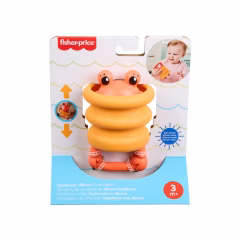 Fisher Price Deniz Dostları 2in1 Silikon Çıngırak JHB54 - Yengeç JHB55