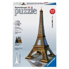 Ravensburger 3 Boyutlu Plastik Puzzle Eyfel Kulesi (125562)
