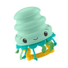 Fisher Price Deniz Dostları 2in1 Silikon Çıngırak JHB54 - Deniz Anası JHB57