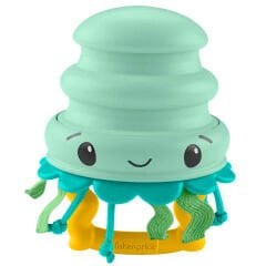 Fisher Price Deniz Dostları 2in1 Silikon Çıngırak JHB54 - Deniz Anası JHB57