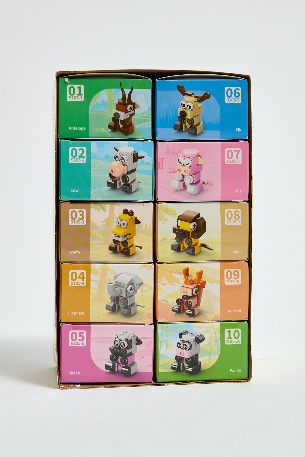 10'lu Hayvanlar Dünyası Lego 10in1