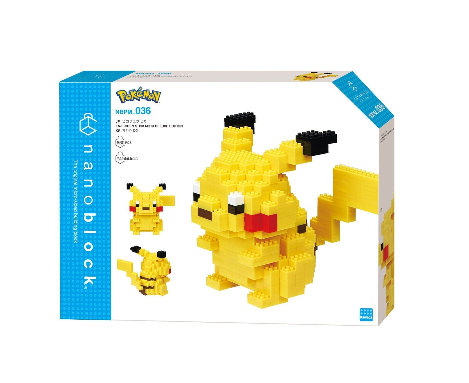 Pokemon Pikachu Deluxe Nanoblock (36)