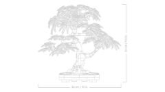 10348 LEGO® Botanicals Japon Kırmızı Akçaağaç Bonsai Ağacı