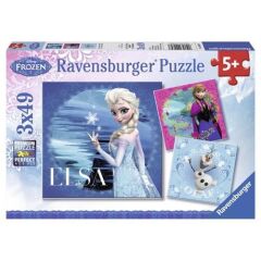 3x49 Parça Puzzle Walt Disney Frozen (092697)