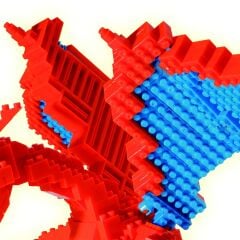 Pokemon Charizard Deluxe Nanoblock (80)