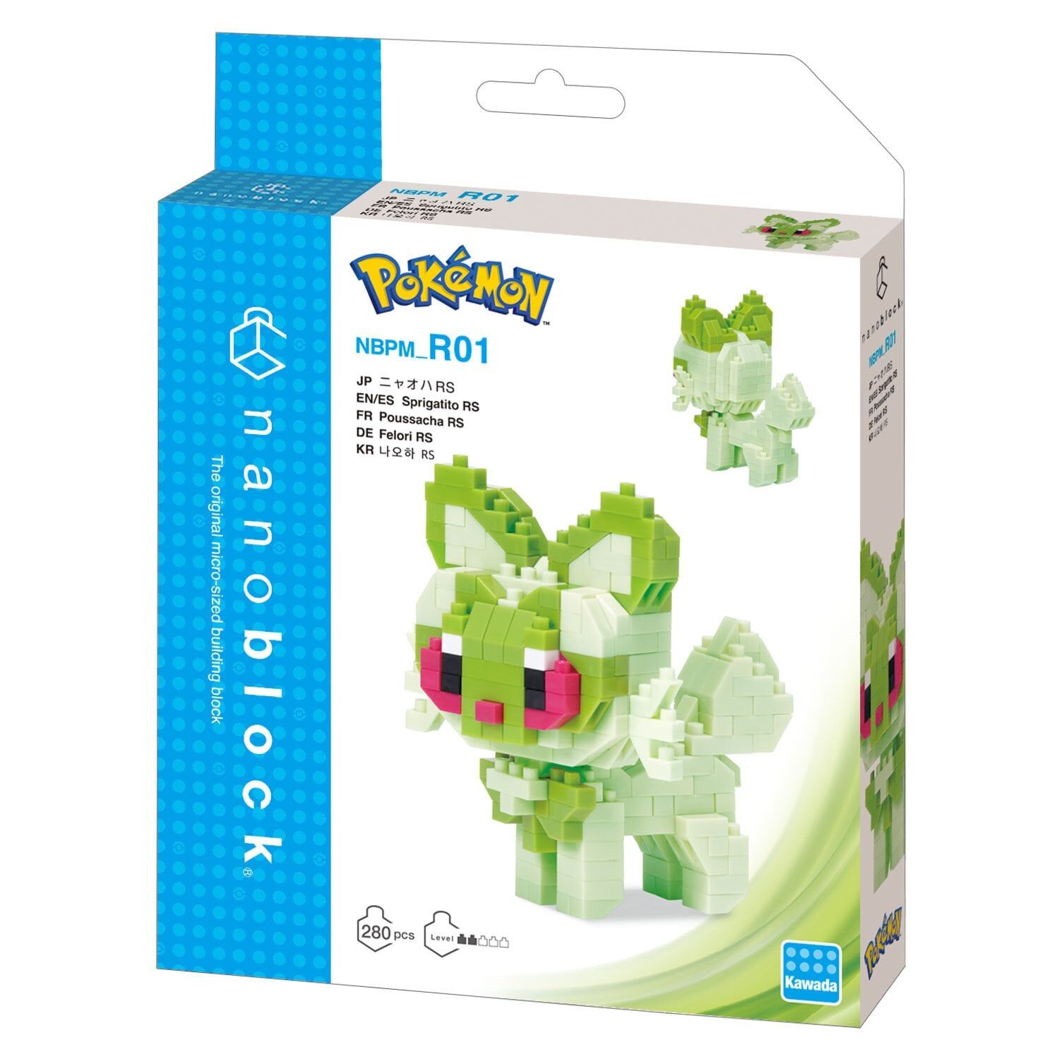 Pokemon Sprigatito RS Serisi Nanoblock (01)