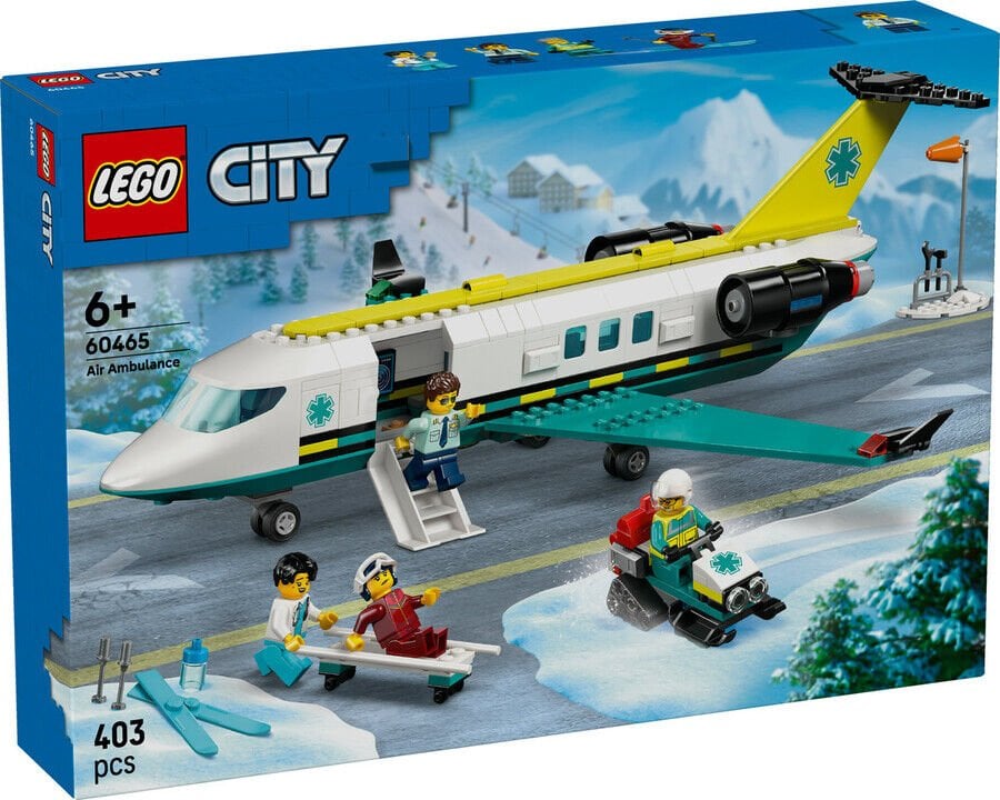 60465 LEGO® City Acil Hava Ambulans Uçağı