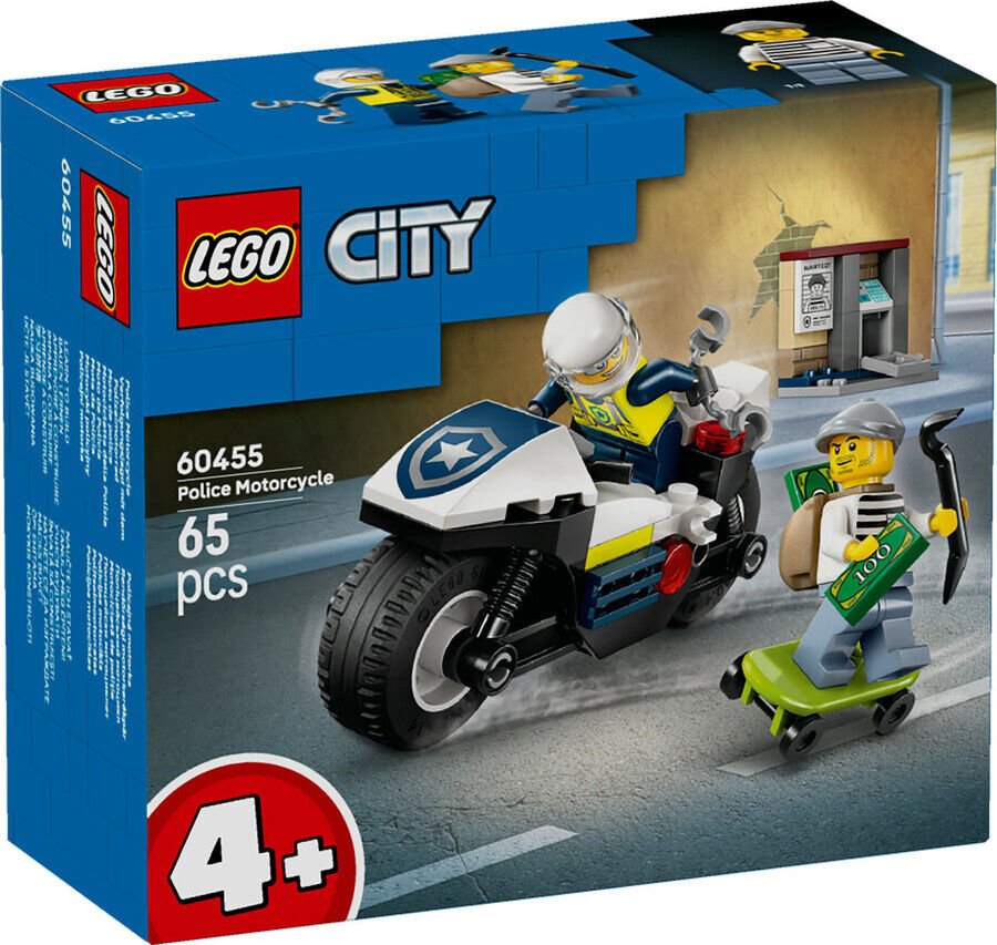 60455 LEGO® City Polis Motosikleti Takibi