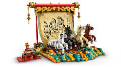 80119 LEGO® Iconic Dört Nala Koşan Atlar Tablosu