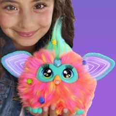Sesli ve Işıklı Furby Mercan İnteraktif Peluş-  F6744