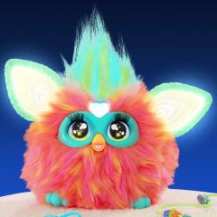 Sesli ve Işıklı Furby Mercan İnteraktif Peluş-  F6744