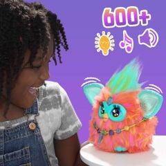 Sesli ve Işıklı Furby Mercan İnteraktif Peluş-  F6744