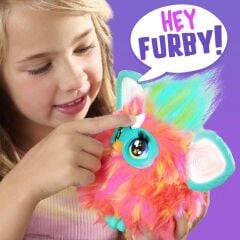 Sesli ve Işıklı Furby Mercan İnteraktif Peluş-  F6744