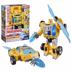 Transformers Cyberworld Power Spark Bumblebee Işıklı ve Sesli Dönüşen Robot-  G2451