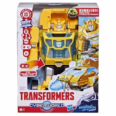 Transformers Cyberworld Power Spark Bumblebee Işıklı ve Sesli Dönüşen Robot-  G2451