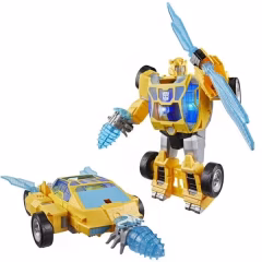 Transformers Cyberworld Power Spark Bumblebee Işıklı ve Sesli Dönüşen Robot-  G2451