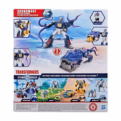 Transformers Cyberworld Energon Surge Soundwave Dönüşen Robot Figürü-  G1964