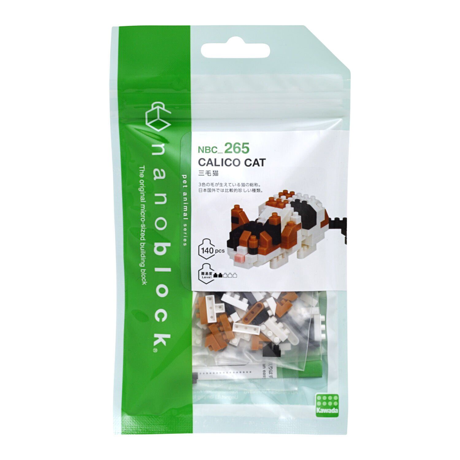 Calico Kedisi Nanoblock (265)