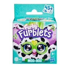 Furby Furblet Moo-Boo - G1779 -Beyaz Siyah Benekli-  F9703