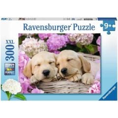 300 Parça Puzzle Sepetteki Tatlı Köpekler (132355)