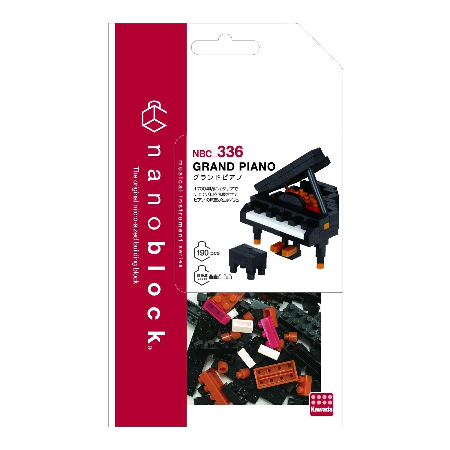 Kuyruklu Piyano Nanoblock (336)