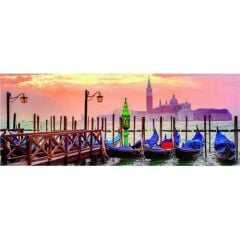 Ravensburger 1000 Parçalı Panoramik Puzzle Gondollar-150823 (150823)