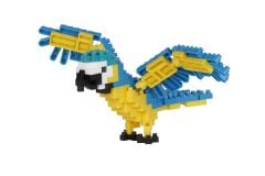 Mavi ve Sarı Macaw Papağanı Nanoblock (343)
