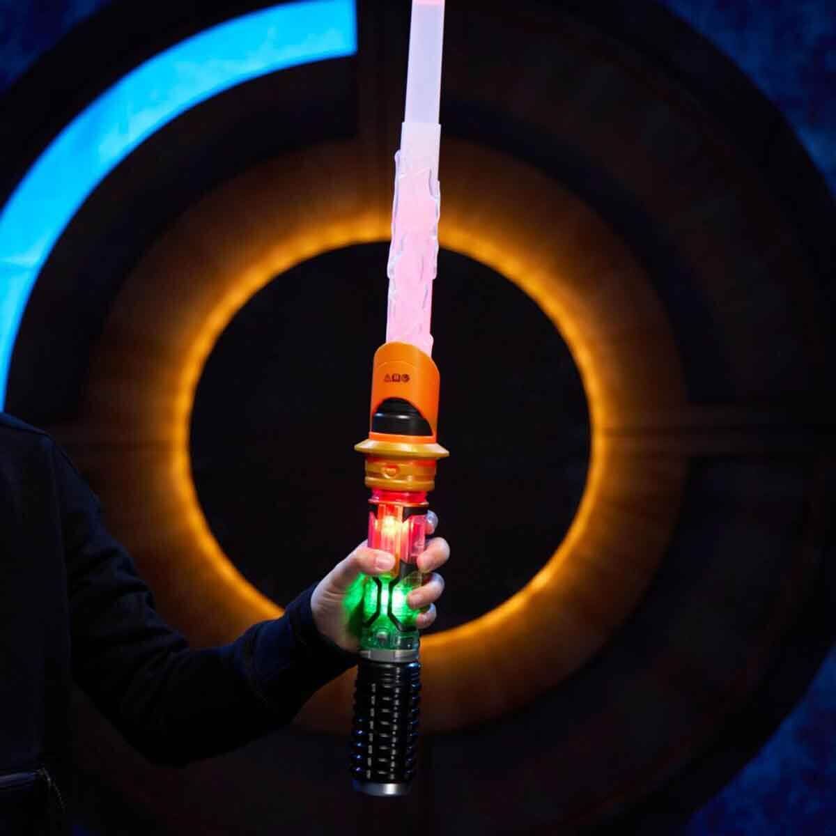 Sesli ve Işıklı Star Wars Güç Kristali Işın Kılıcı G0727