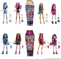 Monster High Gizemli Sırlar Havalı Pijama Partisi Serisi Sürpriz Paket HYV64
