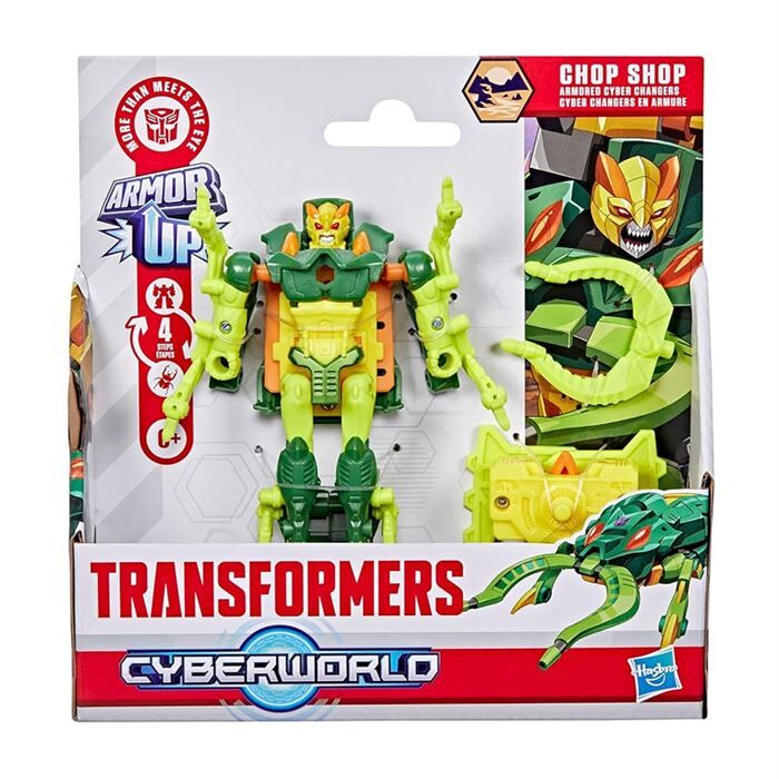 Transformes Cyberworld Zırhlı Siber Dönüşen Arabalar G0747 (Chop Shop)