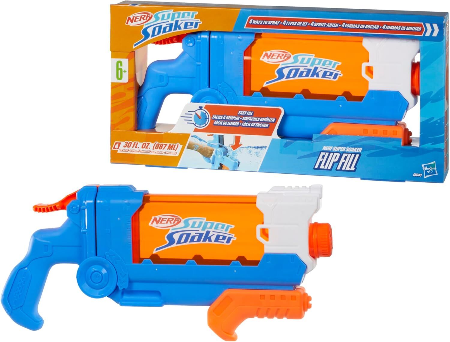 Nerf Super Soaker Flip Fill Su Tabancası F8643