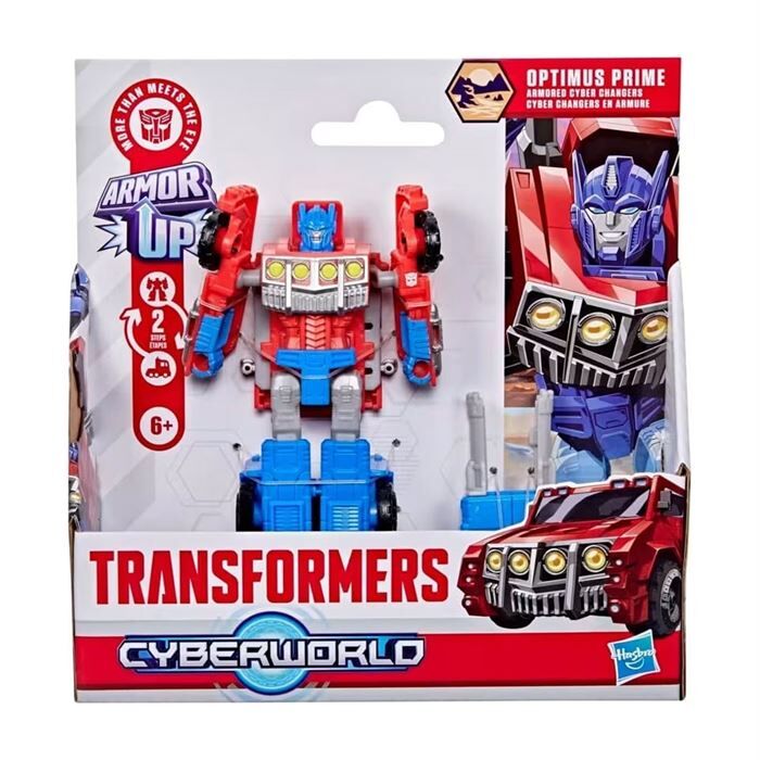 Transformes Cyberworld Zırhlı Siber Dönüşen Arabalar G0747 (Optimus Prime)