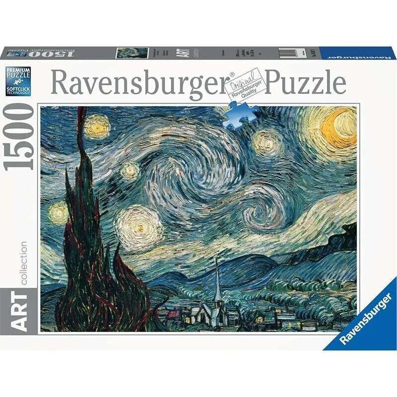 1500 Parça Puzzle Van Gogh Yıldızlı Gece (120000792)