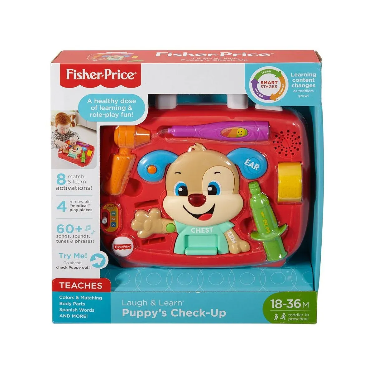 Fisher-Price® Yaşa Göre Gelişim Köpekçik Doktorda / Türkçe / Eğlen ve Öğren FTC72