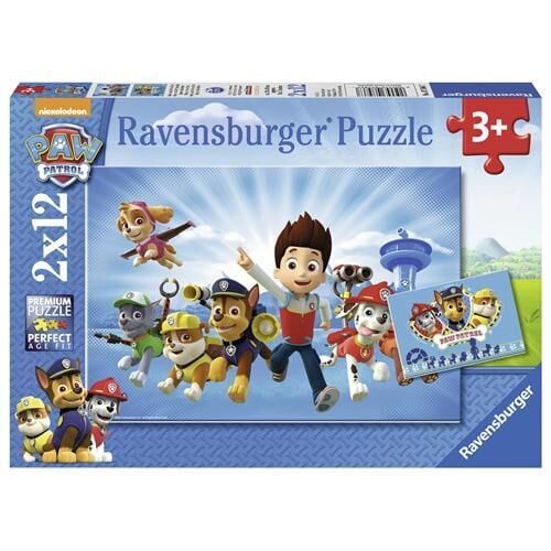 Ravensburger 2x12 Parçalı Puzzle Paw Patrol (075867)