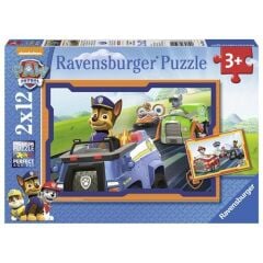Ravensburger 2x12 Parçalı Puzzle Paw Patrol im Einsatz (075911)