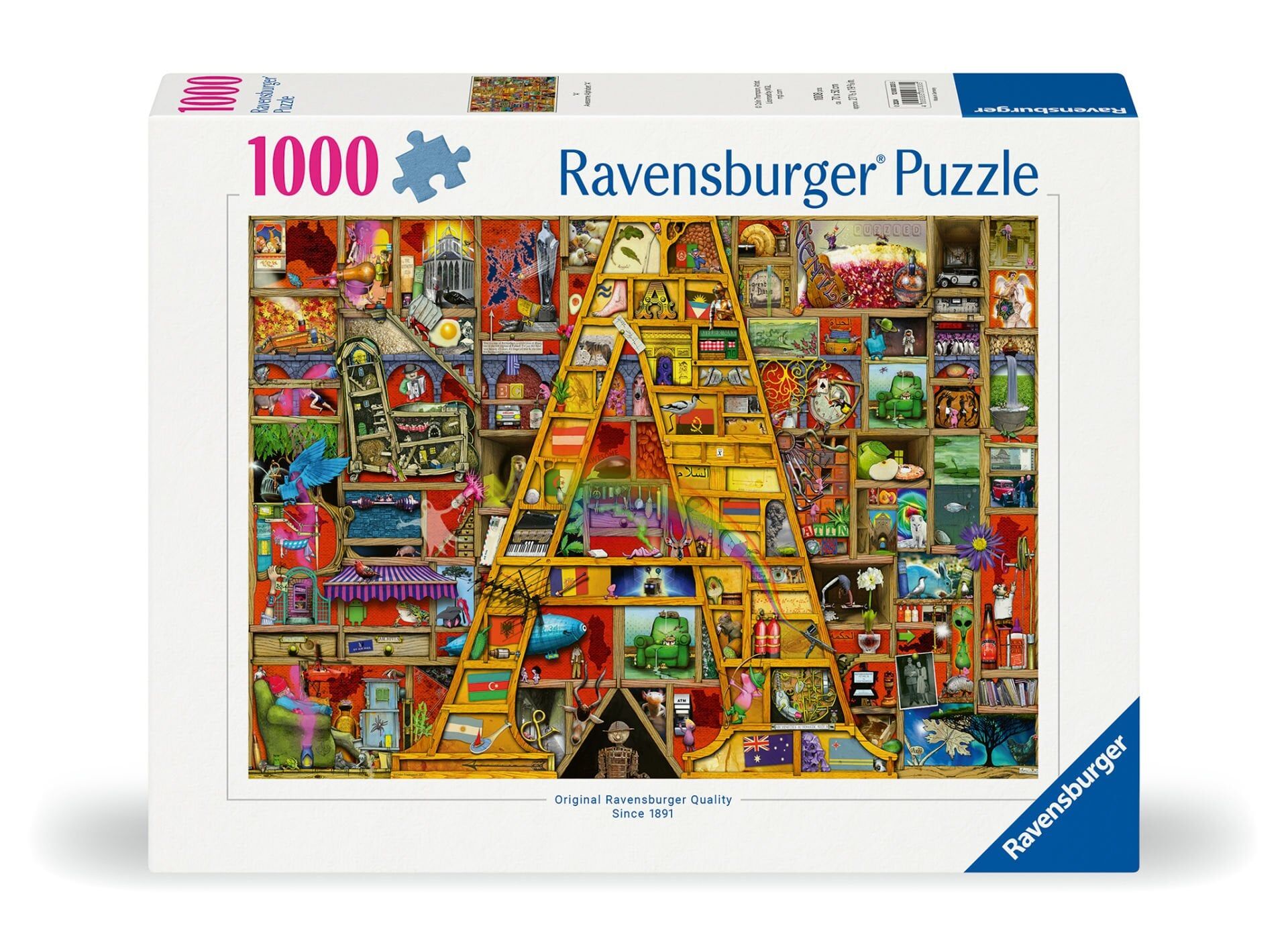 1000 Parça Puzzle Colin Thompson Alfabe A (120003335)