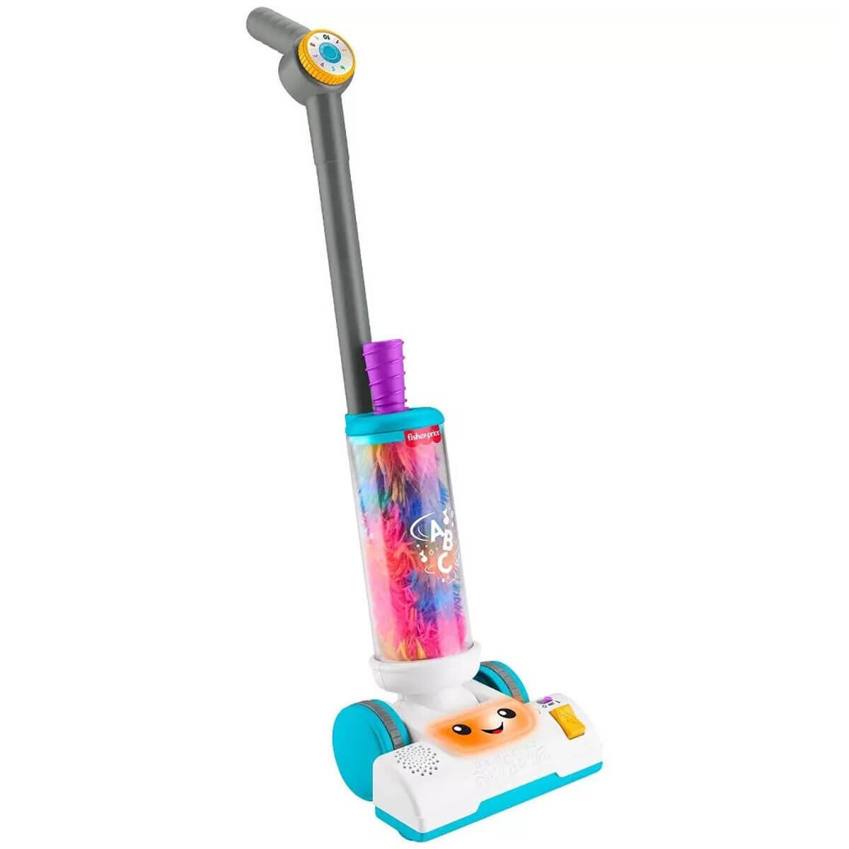 Fisher Price 2in1 Sesli ve Işıklı Eğlen ve Öğren Süpürge JMM35
