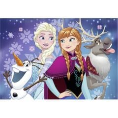 Ravensburger 2x24 Parçalı Puzzle Walt Disney Frozen Kuzey Işıkları (090747)