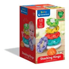 17103 Baby Clementoni - Renkli Halkalar 6-36 ay