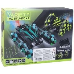 Samatlı Oyuncak Uzaktan Kumandalı Işıklı Stuntcar Araba KT905A