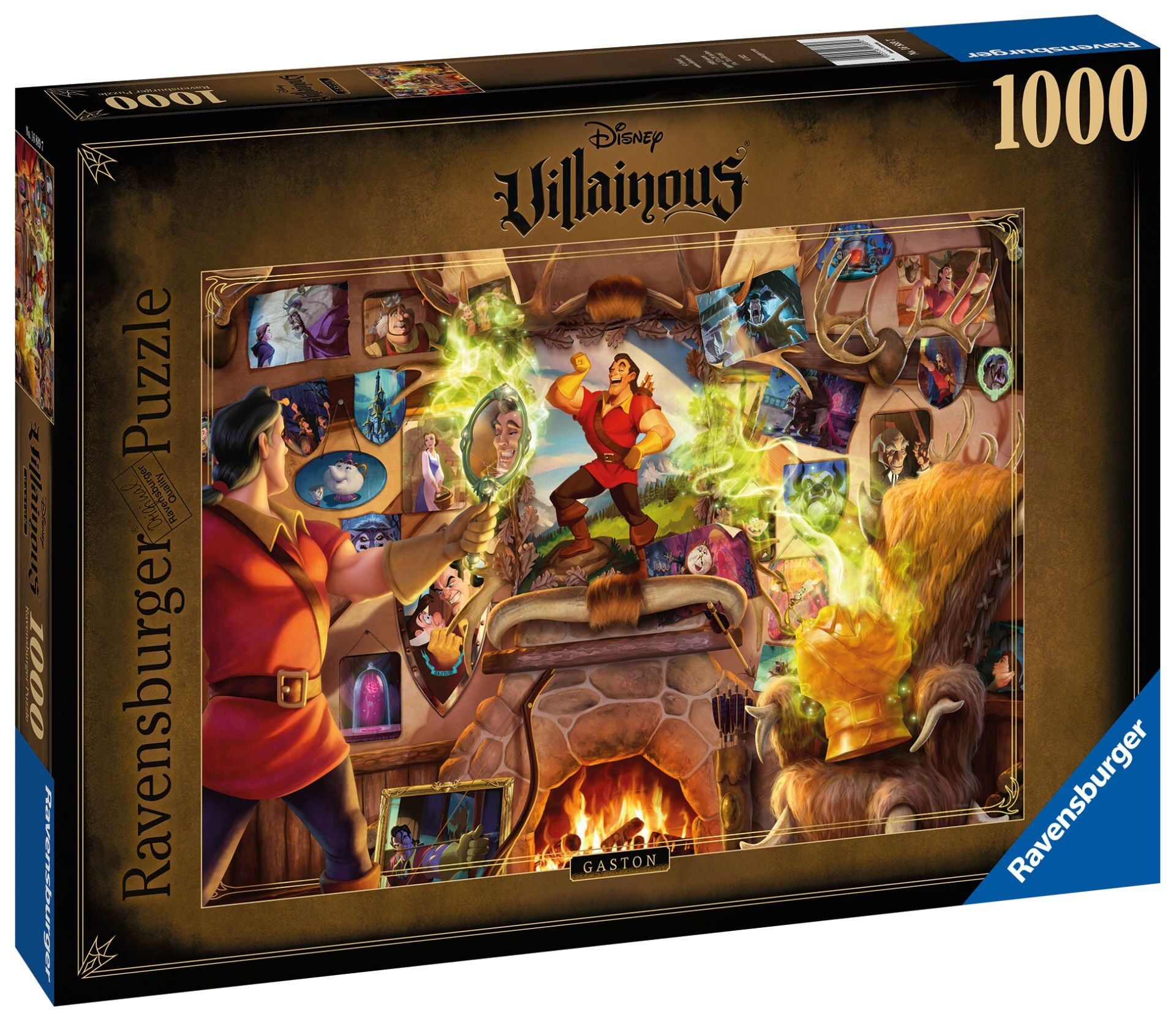 Ravensburger 1000 Parçalı Puzzle Disney Villains: Gaston (168897)