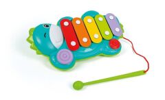 17263 Baby Clementoni - Renkli Ksilofon 18+ ay - Dinozor Ksilofon